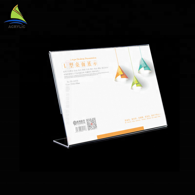 میزگردهای نشانه اکریلیک مینیمالیست جدول سفارشی میز منو چمدان Board Sign Acrylic